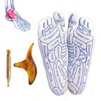 Acupressure Socks With Massager Stick