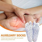 Acupressure Socks With Massager Stick