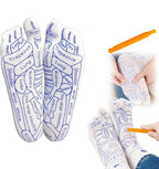 Acupressure Socks With Massager Stick